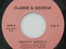 RARE ROOTS REGGAE - BABYLON DREAD - CLARKE AND GEORGE - MERCY MERCY 7