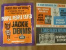 2 x 1958 RECORD PROMOTION POSTERS - Jackie Dennis, Wee Willie Harris, Beverly S