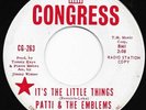 Pattie & Emblems - It’s The Little Things You Do - Congress - WD - N /SOUL / MOD