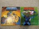 Masters Of The Universe 33 1/3 Rpm Vinyl Records And Books He-man Skeletor 1983