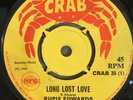 RUPIE EDWARDS   Long Lost Love / Uncertain Love CRAB 35 7in EX+