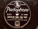 JAZZ: CLARENCE WILLIAMS JUG BAND - ‘CHIZZLIN’ SAM’ ‘RACE SERIES’ PARLOPHONE 78