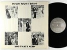 Dwight Sykes & Jahari - You That I Need LP - Vamp Private Modern Soul Synth VG++
