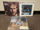 Gordon Lightfoot Cold on the Shoulder + Gord's Gold + Sundown Vinyl Record Lot
