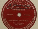 Commodore 526 - Billie Holiday - Strange Fruit, Fine and Mellow - protest song