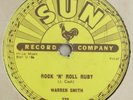 Sun 239- Warren Smith -Rock 'N' Roll Ruby/I'd Rather Be Safe - rock & roll 78rpm