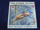 The Stone Roses - What The World Is Waiting For 1989 UK 45 FULLY AUTOGRAPHED