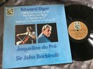 ELGAR works for CELLO JACQUELIN DU PRE BARBIROLLI ED1 HMV STEREO DOG STAMP Mint