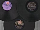 EDISON BELL RADIO Eight 8” JAZZ & DANCE BAND RECORDS IN LOT. Avg E