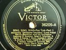 78 rpm Benny Goodman-Sing Sing Sing 12