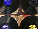 78 rpm records  14 in all, no big scratches, Sinatra, Harry James, Jimmy Dorsey