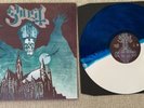 GHOST Opus Eponymous Transparent Blue White Split Vinyl LP Metal Papa Emeritus
