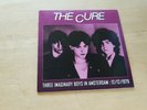 THE CURE - three imaginary boys in amsterdam 79 - 7' - clear vinyl