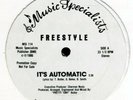 FREESTYLE It's Automatic MUSIC SPECIALISTS US w/l 12-inch PROMO NM electro