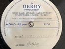A Deroy Production Test Press For Rondo 7” Record 45
