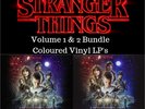 Stranger Things - Volumes 1 & 2 - Albums Bundle - 4 x Coloured Vinyl LP's
