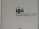 Le Quatuor Hongrois [4 Vinyl LP] Beethoven String Quartets no.12 17 France