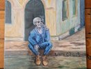 Ankhlejohn x Big Ghost LTD - Van Ghost. Blue Vinyl. Daupe Crimeapple Hus Kingpin