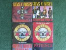 Guns N' Roses 7 inch Singles set of 7- Yellow vinyl - Brand New