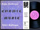 JOHN COLTRANE Cosmic Music LP COLTRANE CRS 5000 US 1968 Alice Pharoah Sanders