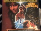 Berry Gordy’s THE LAST DRAGON Soundtrack Vinyl LP Signed By Taimak Record Auto