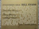 Bill Evans Trio - Everybody Digs - Riverside 1962 - Mono - VG+