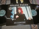 MYLENE FARMER - EN CONCERT VINYL 2LP - FRANCE - 1989 ORIGINAL  + BOOK
