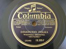 Polish Polka Wykonala Orkiestra Hultajska French 78RPM Columbia
