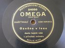 Czech Duetto Trumpets Lesnich Rohu Kapela Jan Schustr 78 RPM Omega