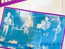 KRAFTWERK POSTER ORIGINAL1975 French GIG by Albert Koski*MINIMAL SYNTH*mega RARE