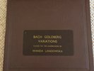 WANDA LANDOWSKA HMV 6 x 78 NM BACH GOLDBERG VARIATIONS DB 4908-13