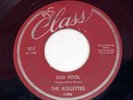 ?Hear? VG(+) The Rollettes “Sad Fool/Wham Bam Googie Rene” 45 Class Doo Wop Mp3