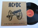 AC/DC For Those About To Rock LP Vinyl 1981,  Albert OZ 1st Pressing EX+