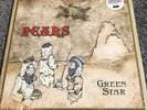 PEARS - GREEN STAR - GREEN / BLACK SPLATTER   (NOFX ,DEAD TO ME,SOIA, CONVERGE)