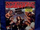 SCORPIONS VERY RARE SEALED 2LP WORLD WIDE LIVE 1985 USA 1st PRESS W/HYPE STICKER