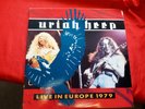 DISCO 33 giri -  Uriah Heep ‎– Live In Europe 1979  - . anno 1986 - uk