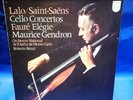 PHILIPS 6500 045 *GENDRON* LALO /SAINT-SAENS CELLO CTOS /FAURE: ELEGIE* BENZI*