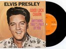 Elvis Presley 110 RCA 2704 Good Luck Charm RARER SOLID ORANGE LABEL V2 1977