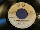 DAN PENN  If love was money  HAPPY TIGER 556 Org 1970 SOUL 45 PROMO