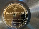 Paramount 12589 Norfolk Jubilee Qrt KING JESUS  1927  V+  78 rpm
