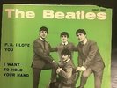 THE BEATLES “ P.S. I LOVE YOU - I WANT TO HOLD YOUR HAND”  ITALY'64. VG / VG -