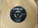 THE CRICKETS, BUDDY HOLLY, THAT'LL BE THE DAY, UK TRI-CENTRE CORAL, 45 RPM VINYL