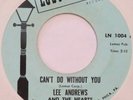 LEE ANDREWS & HEARTS Can’t Do Without You LOST-NITE 45 northern soul HEAR