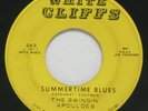 The Swingin` Apolloes Slow Down / Summertime Blues White Cliffs 45 RPM Garage