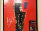 JANET JACKSON SIGNED Control OG LP FRAMED w.Hall of Fame Ceremony PASS  03.29.19