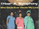 THE SUPREMES 45 I HEAR A SYMPHONY+PS HOLLAND RARE 1965 MOTOWN