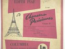 Edith Piaf Chansons Parisiennes Volume II 10
