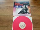 IRON MAIDEN - UNLEASH THE BEAST - RARE PINK WAX LIVE IN LONDON LP 1982  MINT