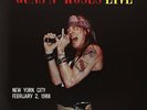 Guns N' Roses Live In New York City February 2 1988 180gm vinyl LP NEW/SEALED