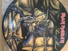 IRON MAIDEN - PIECE OF MIND PICTURE DISC VINYL ALBUM VERY RARE In VGC
